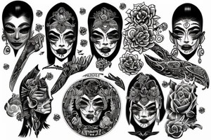 full back tattoo Centeotl tattoo idea