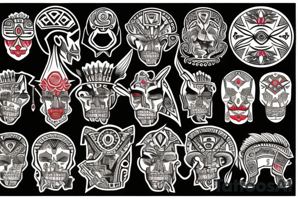 aztec tattoo idea