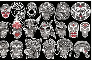 aztec tattoo idea