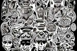 aztec gods tattoo idea