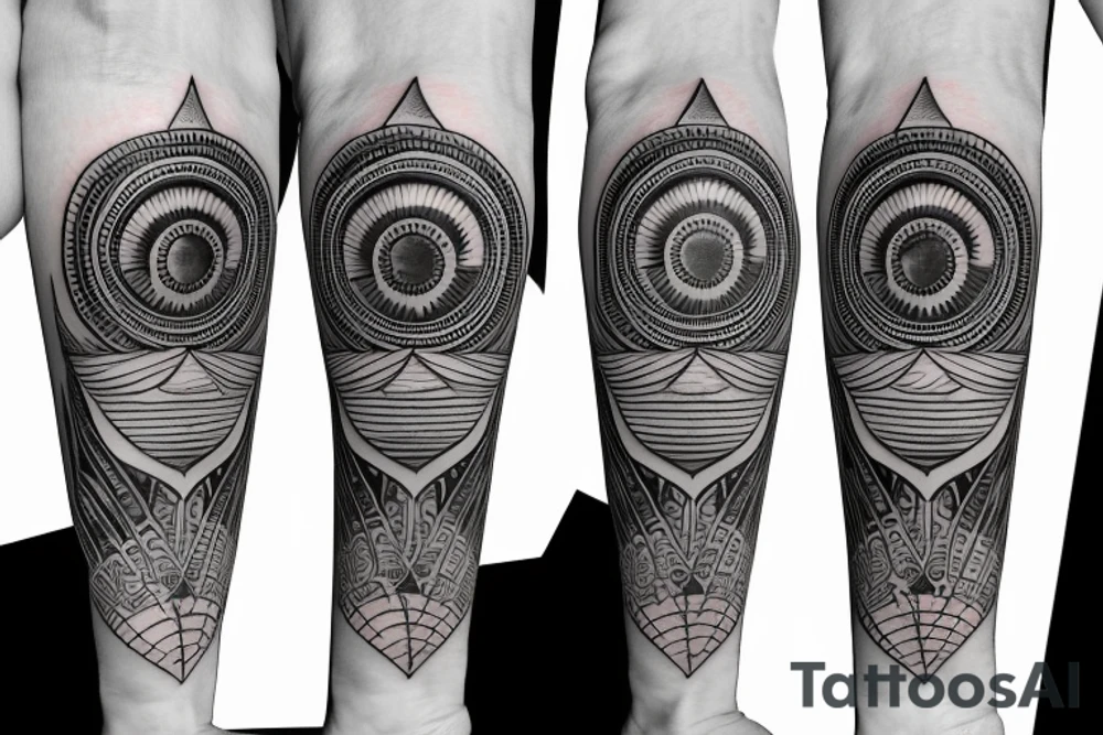 Create an upper arm tattoo with a setting sun over the beach tattoo idea Create an upper arm tattoo with a setting sun over the beach tattoo idea