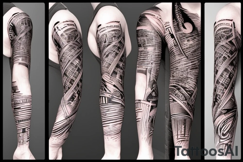 Create an upper arm tattoo being a nurse tattoo idea