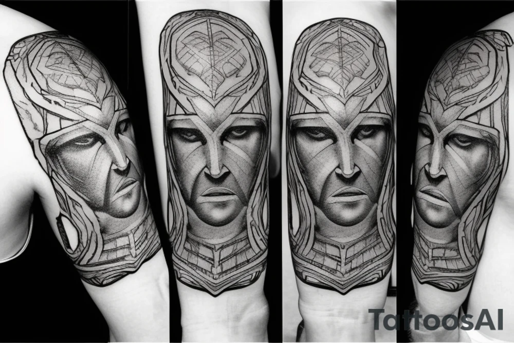 Face of Thor tattoo idea