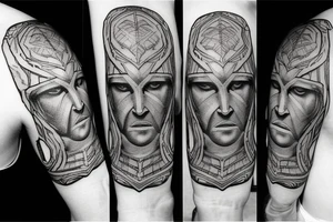 Face of Thor tattoo idea