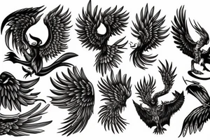 phoenix tattoo idea
