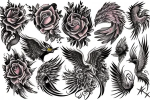 phoenix tattoo idea