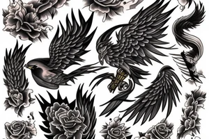 phoenix tattoo idea