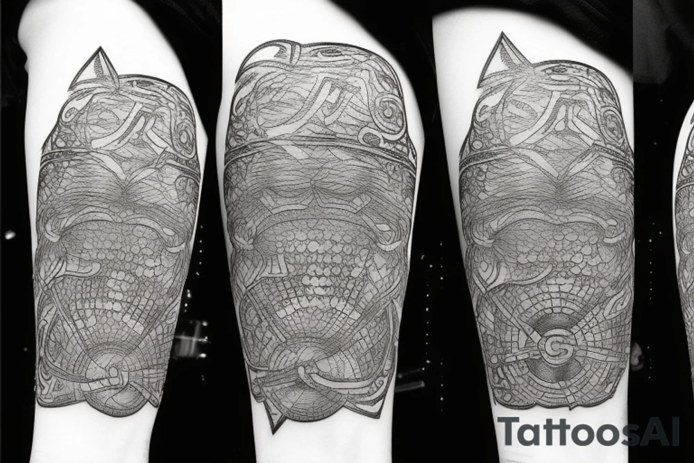 Thors hammer tattoo idea