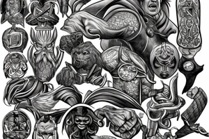 Thors hammer tattoo idea