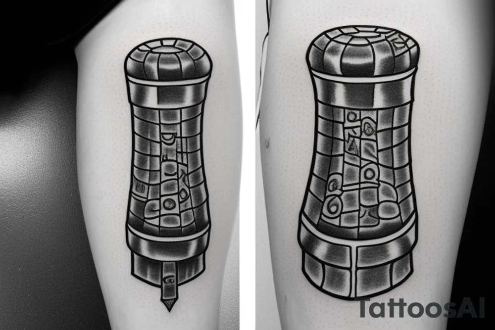 Thors hammer mjolnir tattoo idea