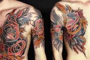 phoenix tattoo idea