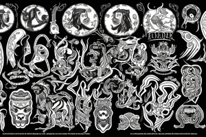 Oseberg style baldr tattoo idea