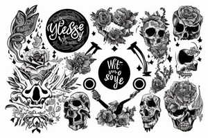 what if you desire nothing, but wanT everything tattoo idea
