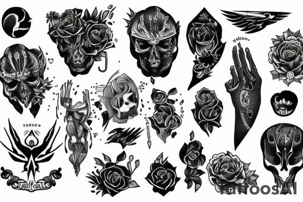 You desire nothing, but want everything? tattoo idea