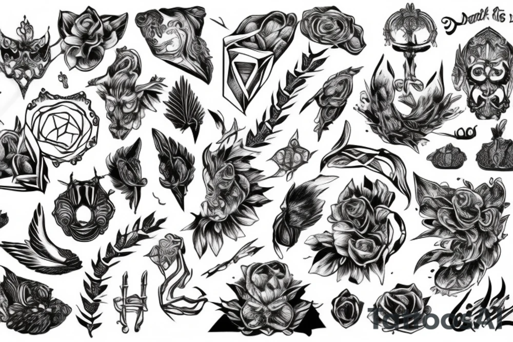 You desire nothing, but want everything? tattoo idea