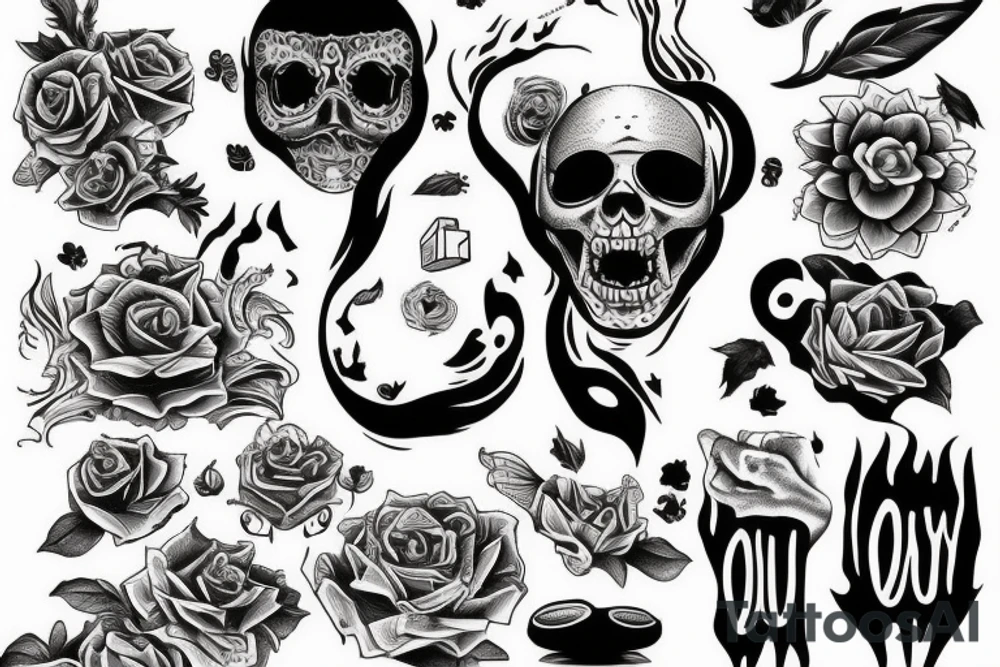what if you desire nothing, but want nothing? tattoo idea