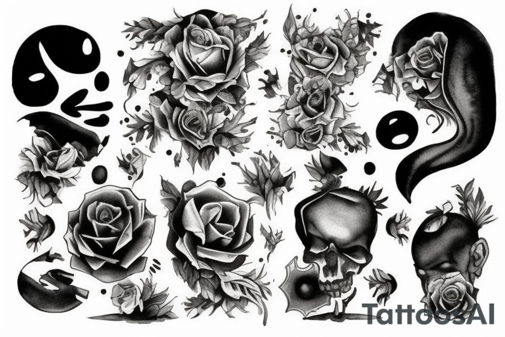 Depression when you should have none tattoo idea
