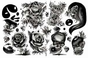 Depression when you should have none tattoo idea