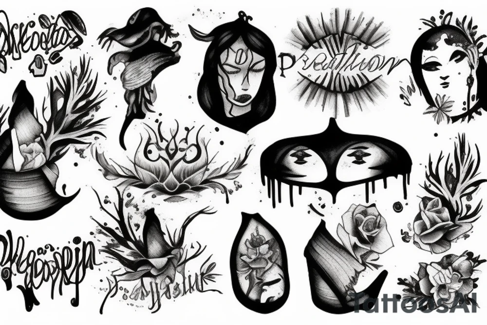 Depression when you should have none tattoo idea