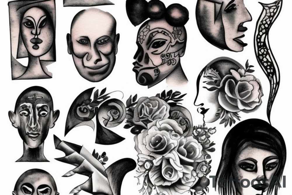 Depression when you should have none tattoo idea