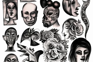 Depression when you should have none tattoo idea