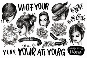 Weight on your shoulders tattoo idea
