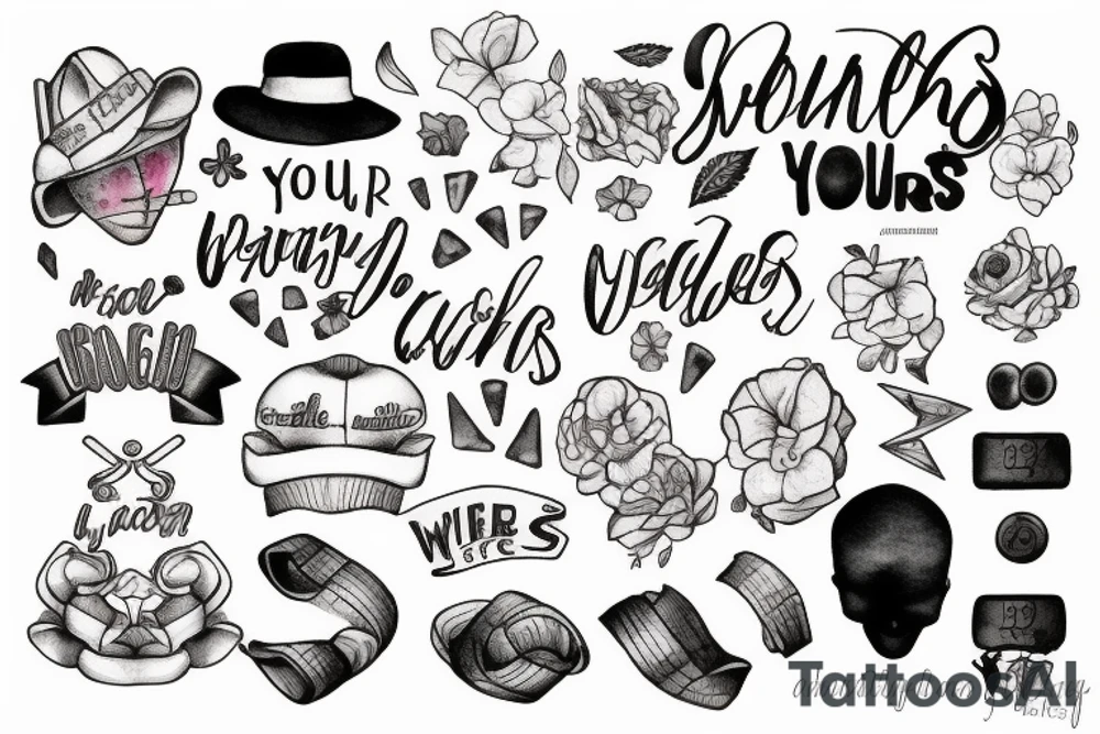 Weight on your shoulders tattoo idea