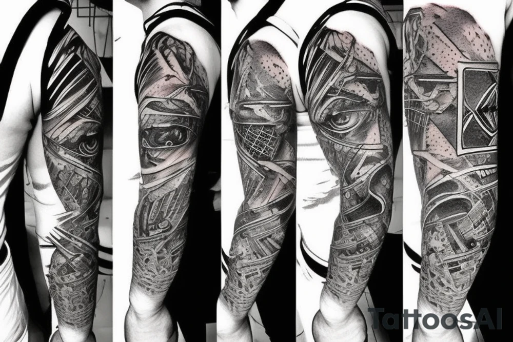 DJ with a goat tattoo idea