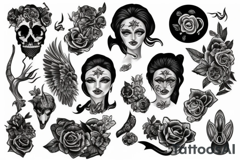 Albanian tattoo idea