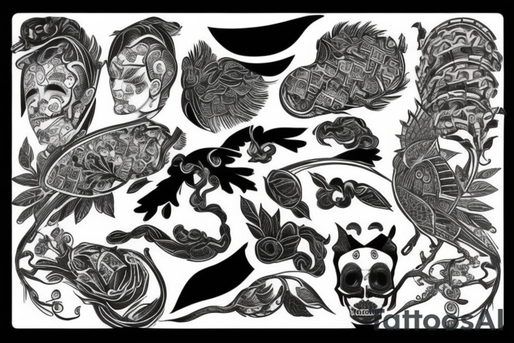 Albanian tattoo idea