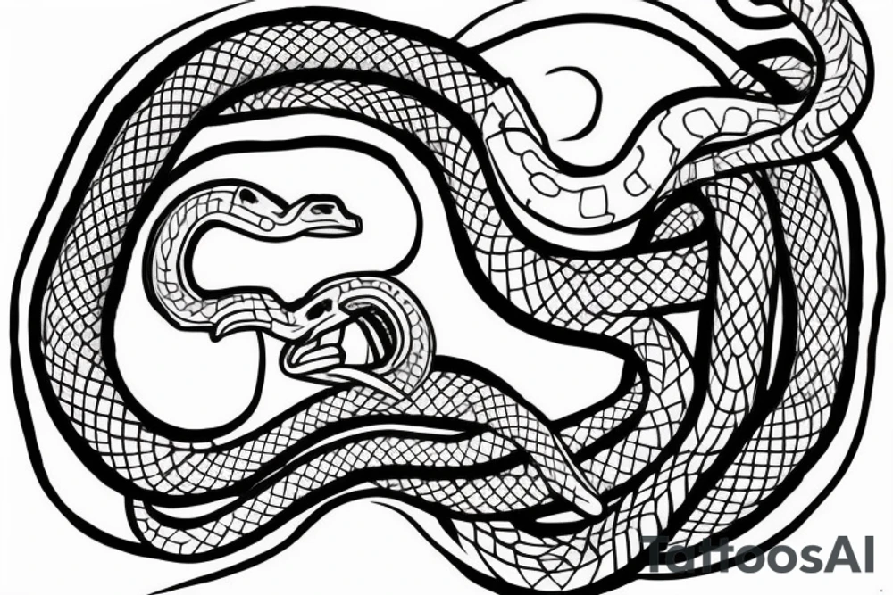 STave church in Urnes Norway 
style snake viking arm sleeve tattoo idea