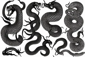 Sea serpent snake lindwyrm archaic carving sleeve
Rune stone carving viking tattoo idea