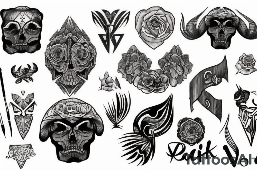 Northern Black tattoo idea