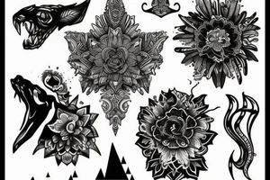 Northern Black tattoo idea