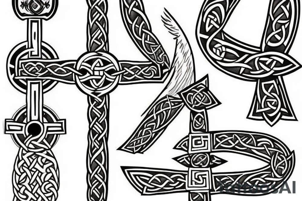 celtic cross spain
catalan tattoo idea