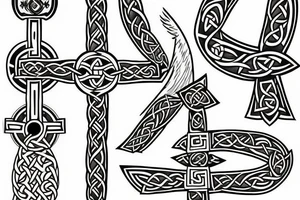 celtic cross spain
catalan tattoo idea