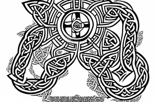 celtic cross spain
catalan tattoo idea