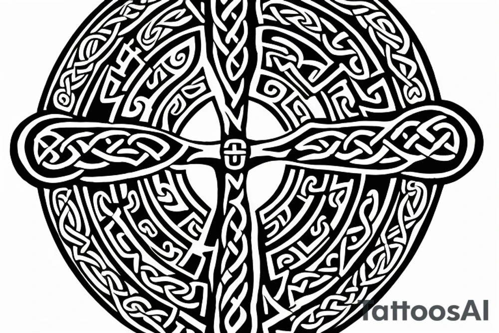 celtic cross spain
barcelona tattoo idea