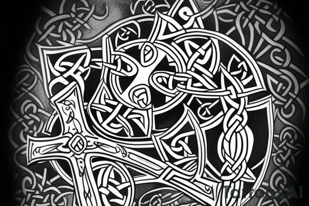 celtic cross spain
barcelona tattoo idea