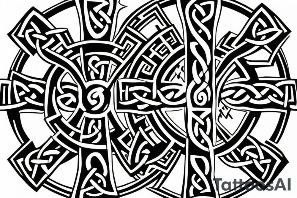 celtic cross spain
barcelona tattoo idea