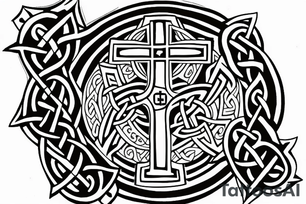 celtic cross spain
barcelona tattoo idea