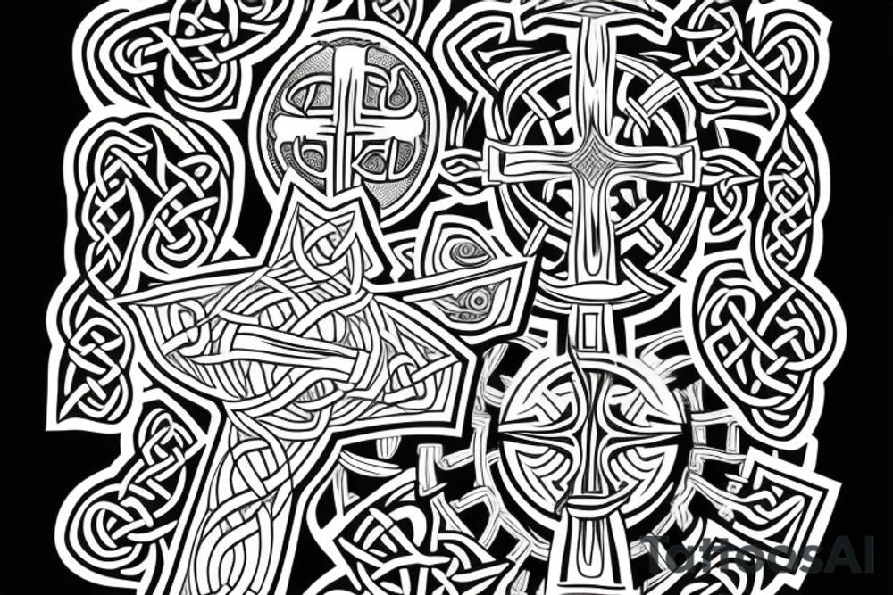 celtic cross spain
barcelona tattoo idea