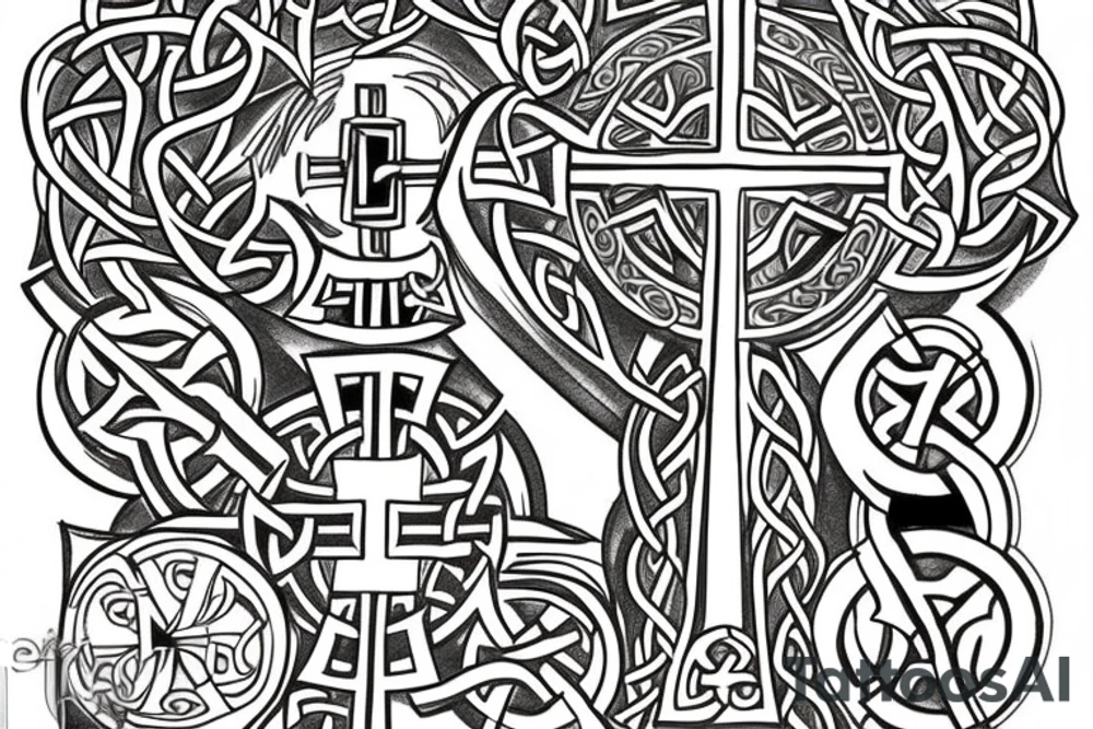 celtic cross spain
barcelona tattoo idea