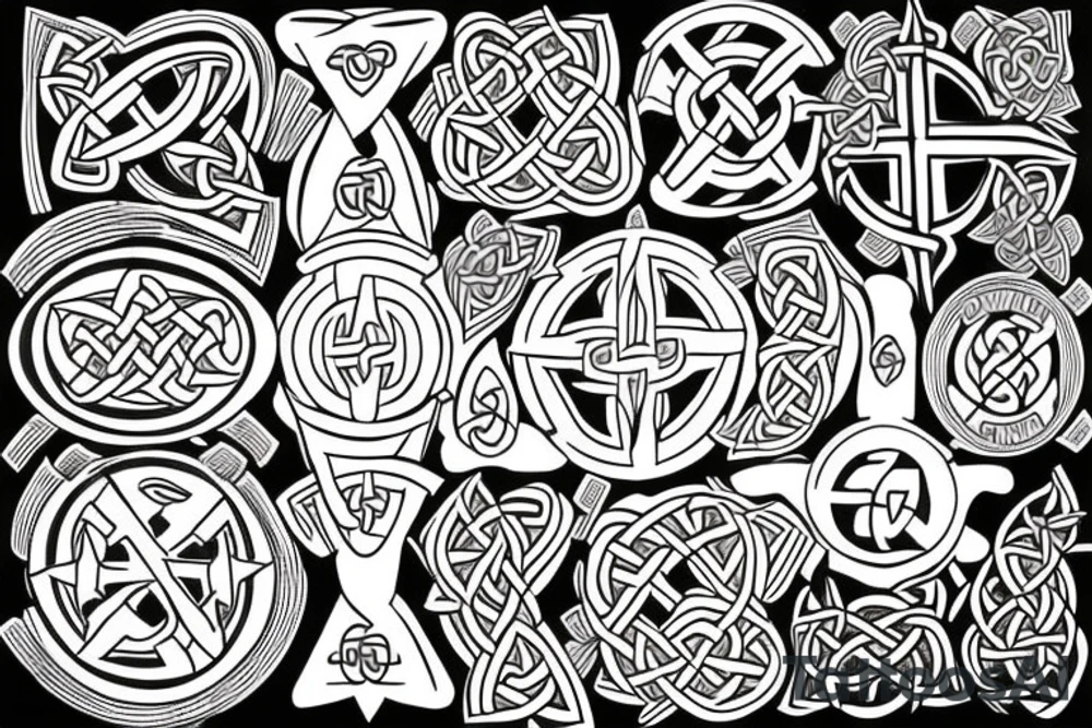 celtic cross spain
barcelona tattoo idea