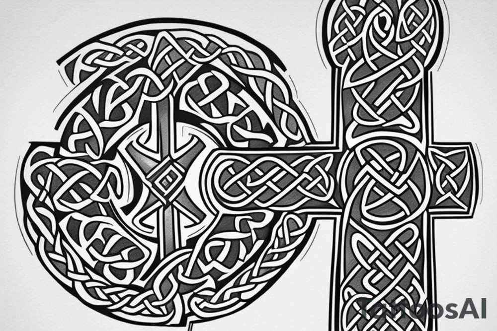 celtic cross spain
barcelona tattoo idea