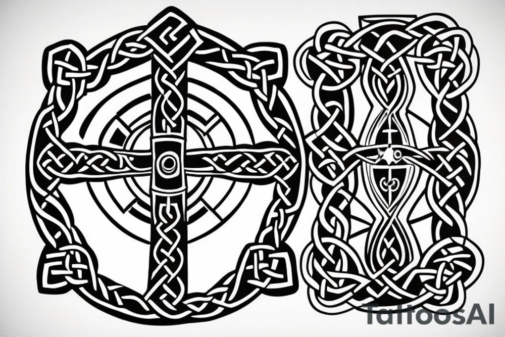 celtic cross spain
barcelona tattoo idea