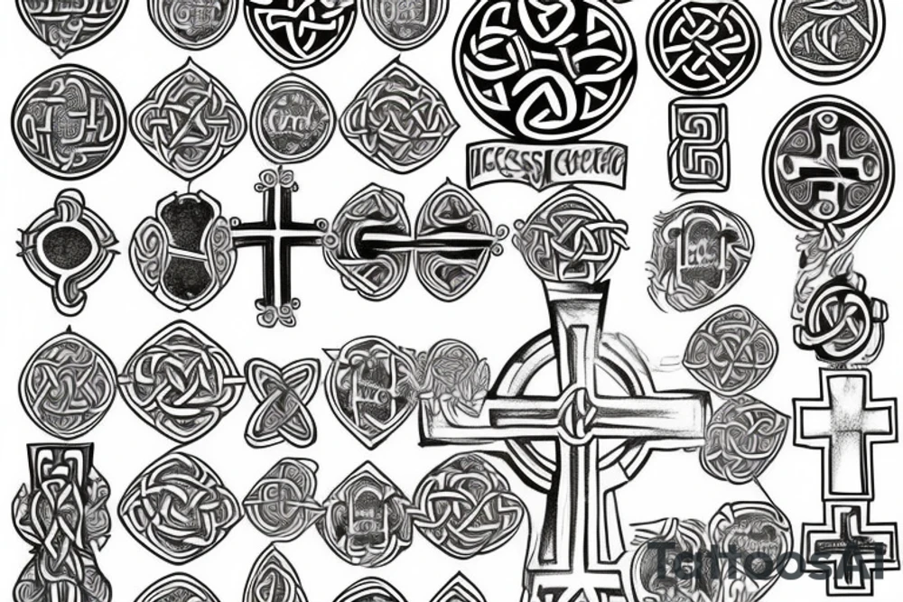 celtic cross spain
barcelona tattoo idea