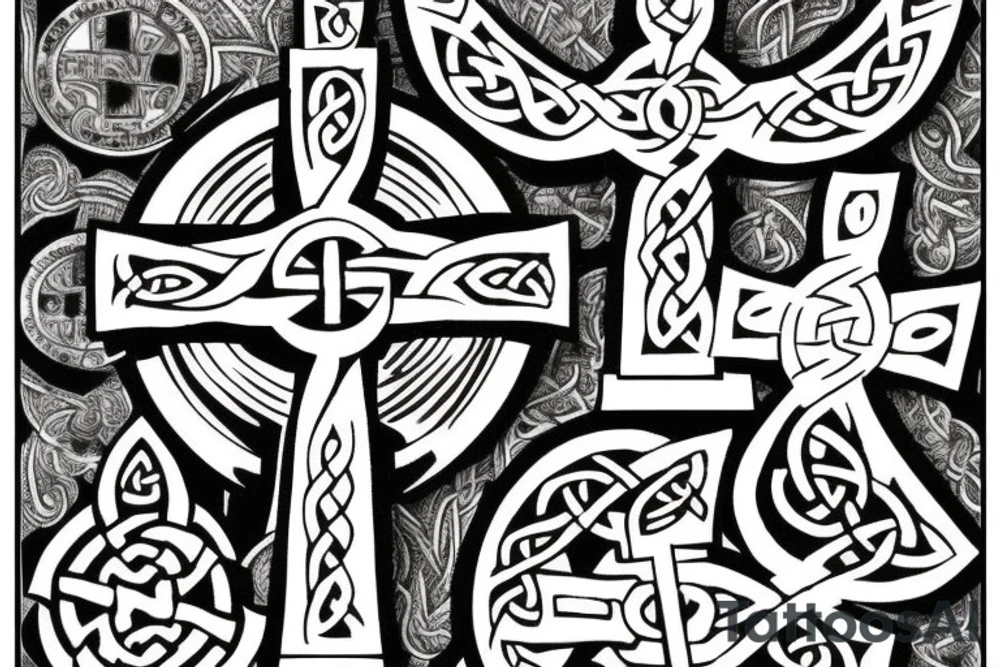 celtic cross spain
barcelona tattoo idea