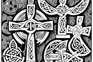 celtic cross spain
barcelona tattoo idea