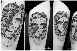 MOTANKA IN POPPY FIELD tattoo idea